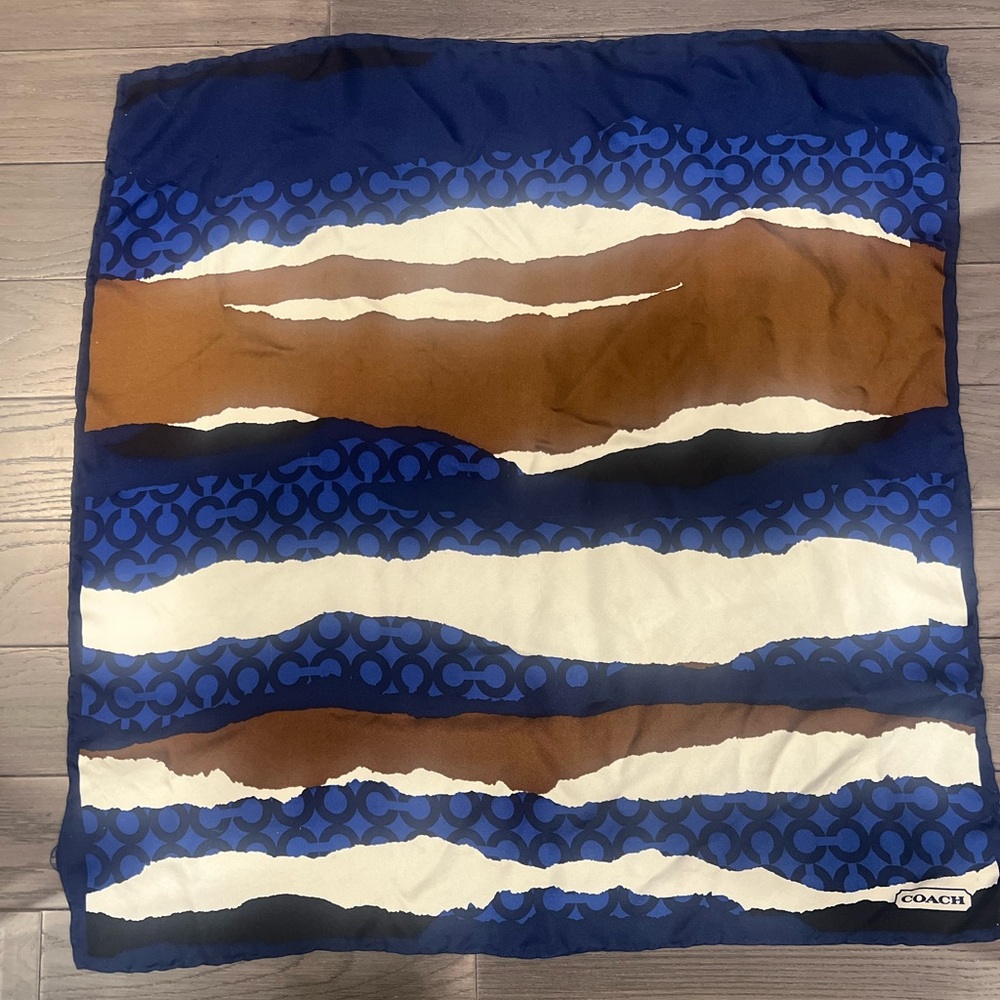 Coach Silk Scarf